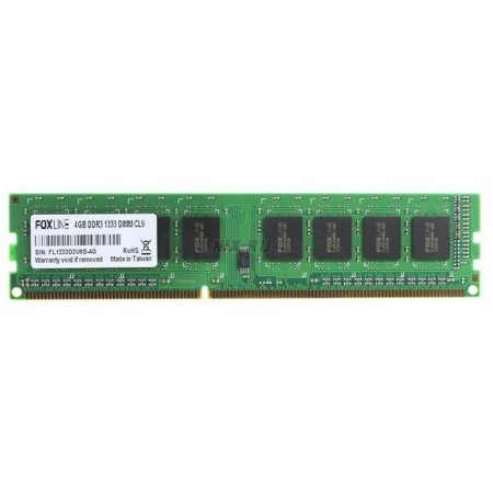 FOXLINE 4GB PC3 12800 1600MHZ DDR3 DIMM FL1600D3U11S 4G CL11