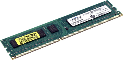 CRUCIAL PC3 12800 DIMM DDR3 1600MHZ 2GB CT25664BA160B